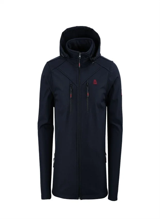 Buratti Buratti Waterproof and Windproof Hooded Softshell Jacket Men's Jacket 5855045