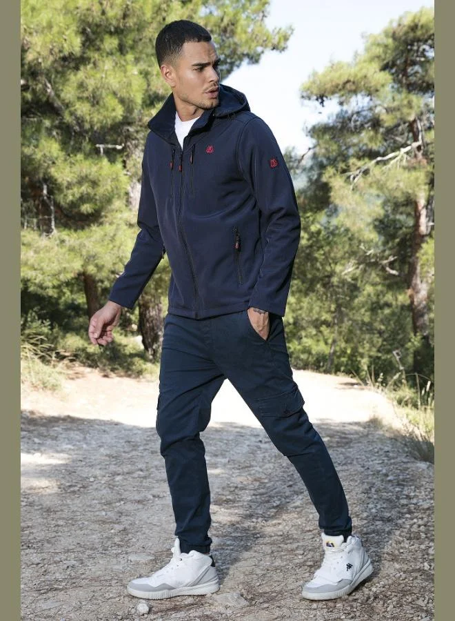 بوراتي جاكيت بوراتي بغطاء رأس مقاوم للماء والرياح للرجال