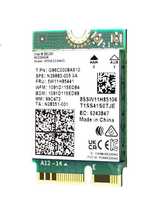 Wavlink Wl-Wn685Be3M Be200 Wireless Network Adapter, Intel Gigabit Gaming Wifi 7, Laptop Built-In Network Card Module, Wifi Receiver, Bluetooth 5.4 - Image 1