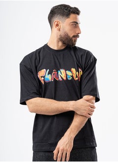 Arafa Half Sleeves Oversized cotton  T-shirt 