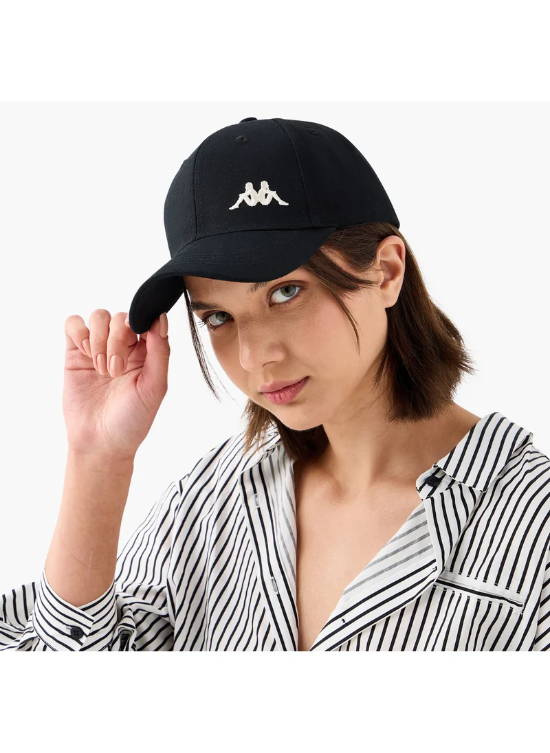 Kappa Kappa Logo Embroidered Cap with Buckle Strap Closure