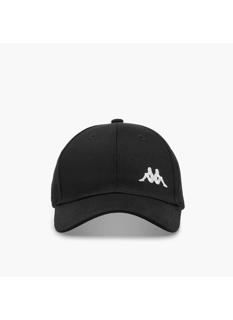 Kappa Kappa Logo Embroidered Cap with Buckle Strap Closure