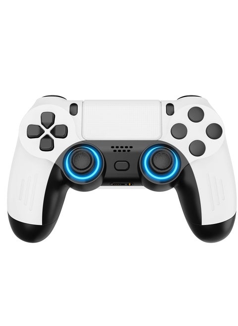 PS5 Wired Handle Macro Programming Button PS5SLIM Game Controller White