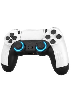 RedMapleTEK PS5 Wired Handle Macro Programming Button PS5SLIM Game Controller White  - Image 4