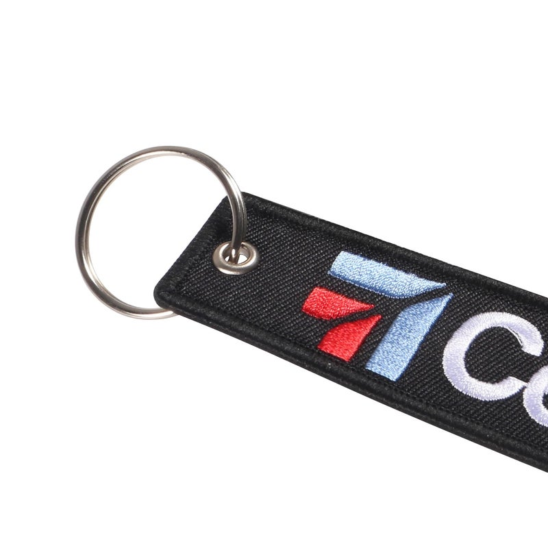 New High Quality Double-Sided Embroidery Cessna Aviation Flight Gift Keychain Cessna Keychain - Image 3