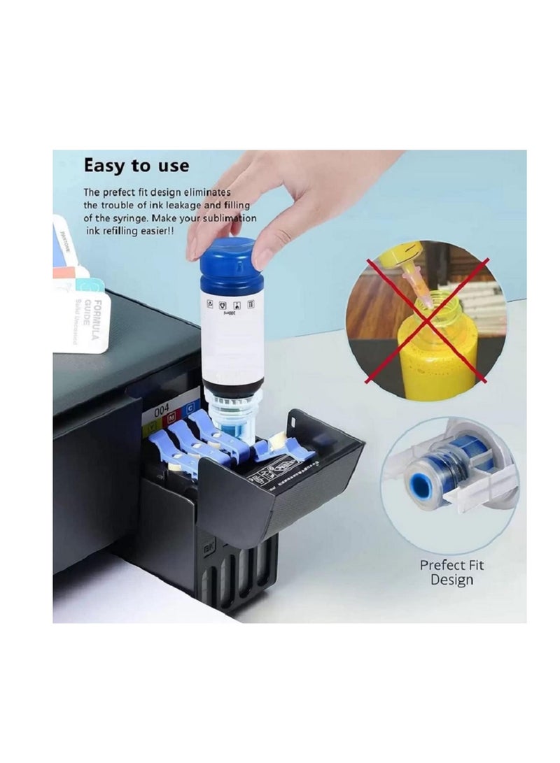 Terabyte 101 Ink Bottle for Epsn 101 for Epsn EceTank L4150/L4160 L4260 L4266 L6160 L6170 L6176 L6190 L6260 L6270 L6276 L6290 L14150 - Image 4