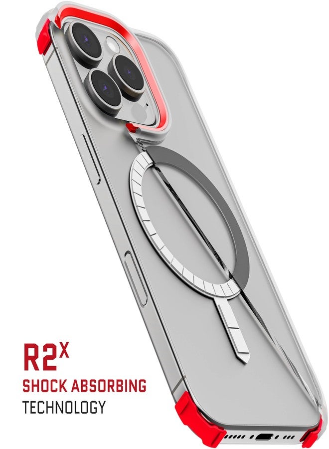 جوستك جراب Ghostek Covert الشفاف لهاتف iPhone 16 Pro - متوافق مع ملحقات MagSafe، مصنوع من السيليكون المقاوم للصدمات، غطاء هاتف بتصميم بسيط (6.3 بوصة، شفاف) - Image 4