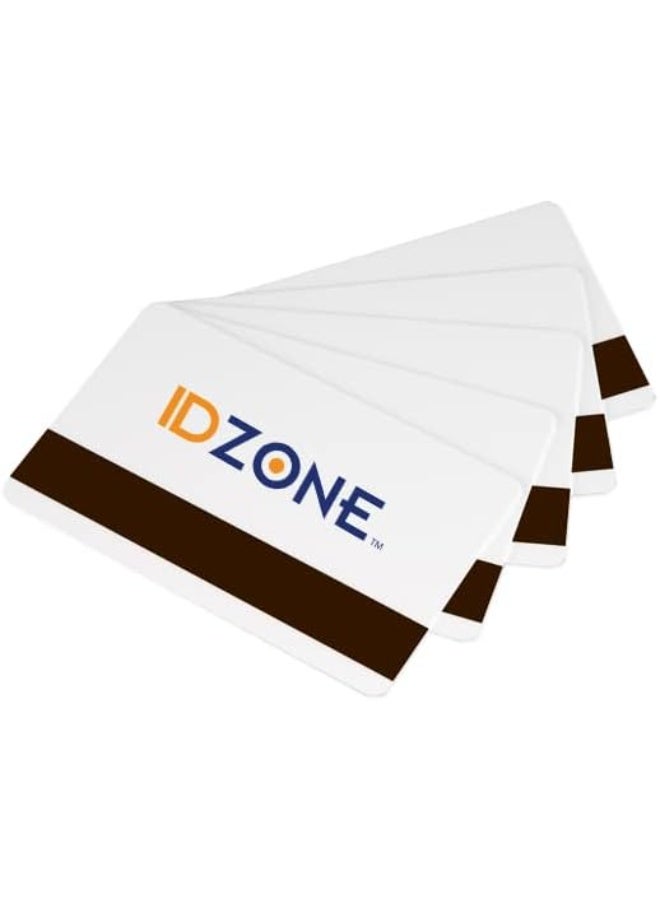 آي دي زون ID Zone CR80 30 Mil High Coercivity Mag Stripe PVC Cards - 500 Per Pack - Image 2