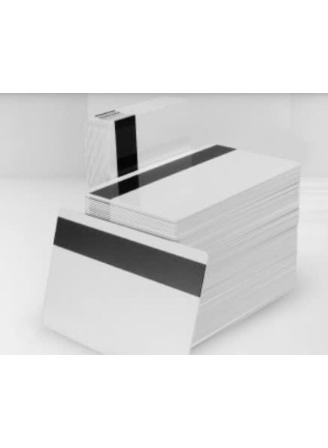 آي دي زون ID Zone CR80 30 Mil High Coercivity Mag Stripe PVC Cards - 500 Per Pack - Image 3