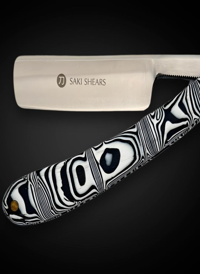 Saki Shears Shaving Straight Edge Razor from Saki Shears (Black - Image 2