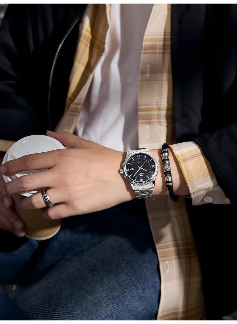 OPK Men's Watches Stainless Steel Waterproof Luminous Quartz Analog Watch for Men Fashion Business Casual Classic Men's Wrist Watch - Image 5