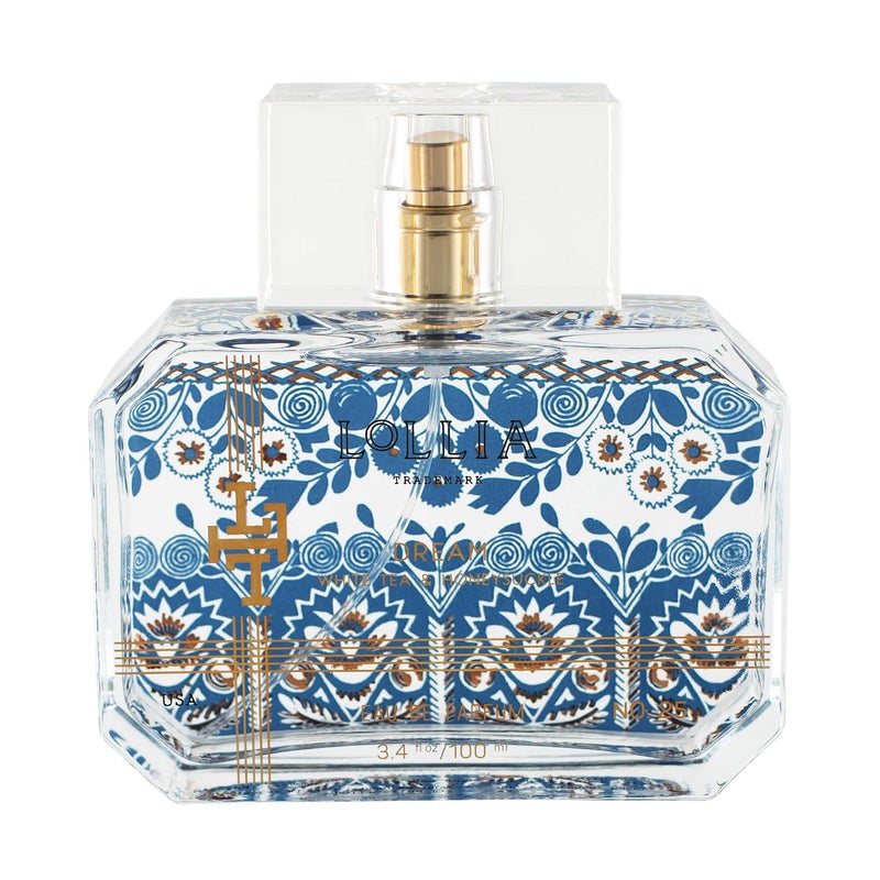 عطر لوليا دريم، 3.4 أونصة سائلة، برائحة الشاي الأبيض وزهرة القطف، عطر جميل وجذاب، عطر فاخر يدوم طويلاً للنساء، أساسيات العناية الذاتية