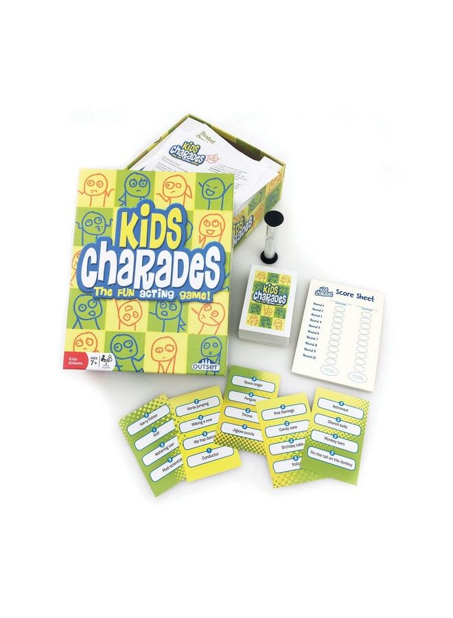 Outset Media Kids Charades Children'S Game Family Game Features 300 Charades Develops Critical Thinking Builds Imagination And Supports Creativity For 3 Or More Players Ages 8+ - Image 3