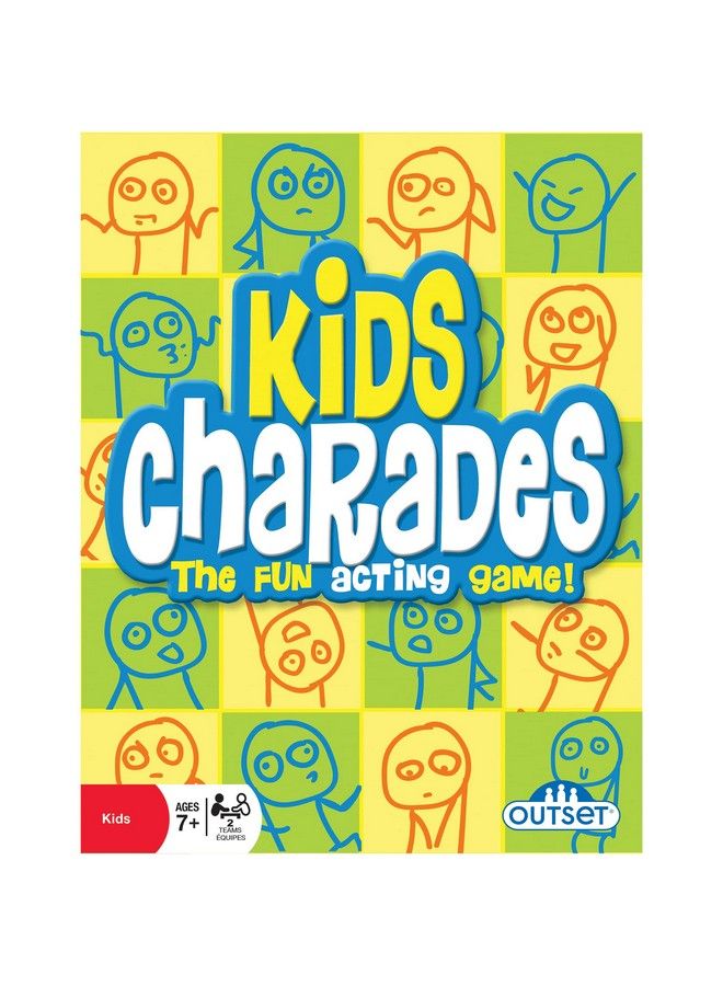 Outset Media Kids Charades Children'S Game Family Game Features 300 Charades Develops Critical Thinking Builds Imagination And Supports Creativity For 3 Or More Players Ages 8+ - Image 5