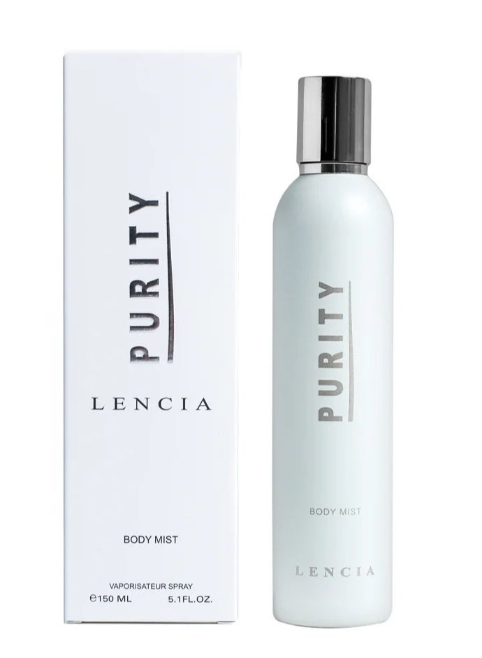 Lencia Purity Man Body Mist 150ml - Image 2