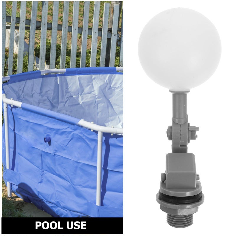 2 Pcs 1 2 Inch Plastic Float Valve Adjustable Water Level Control For Aquarium Tank - Image 4