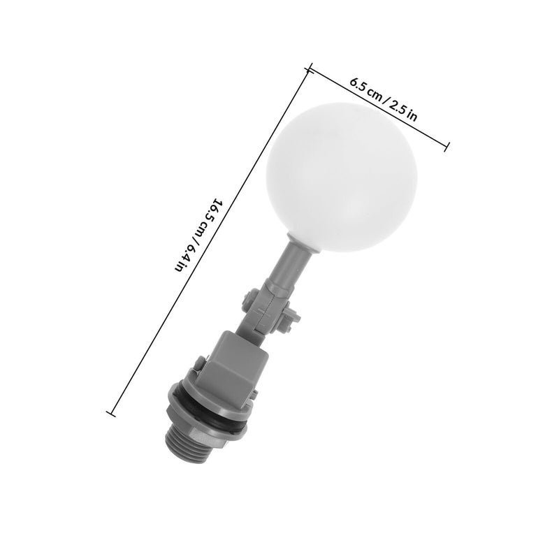 2 Pcs 1 2 Inch Plastic Float Valve Adjustable Water Level Control For Aquarium Tank - Image 3