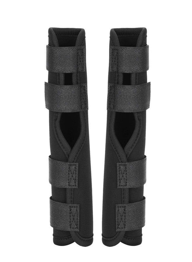 Mrisata 1Pair Dog Front Leg Brace, Adjustable Dog Elbow Protector Pads, Breathable Compression Dogs Leg Sleeve to Stop Licking, Dogs Elbow Brace for Arthritis, Sprain, Injury Recovery (L) - Image 2