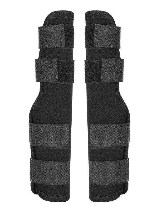 Mrisata 1Pair Dog Front Leg Brace, Adjustable Dog Elbow Protector Pads, Breathable Compression Dogs Leg Sleeve to Stop Licking, Dogs Elbow Brace for Arthritis, Sprain, Injury Recovery (L) - Image 5