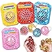 OCHIDO 24 Pack Valentines Day Cards for Kids with Slime Stretchy Squeeze Balls Valentines Day Gifts for Kids School Classroom Exchange Valentines Day Party Favors Prizes for Boys Girls - Image 2