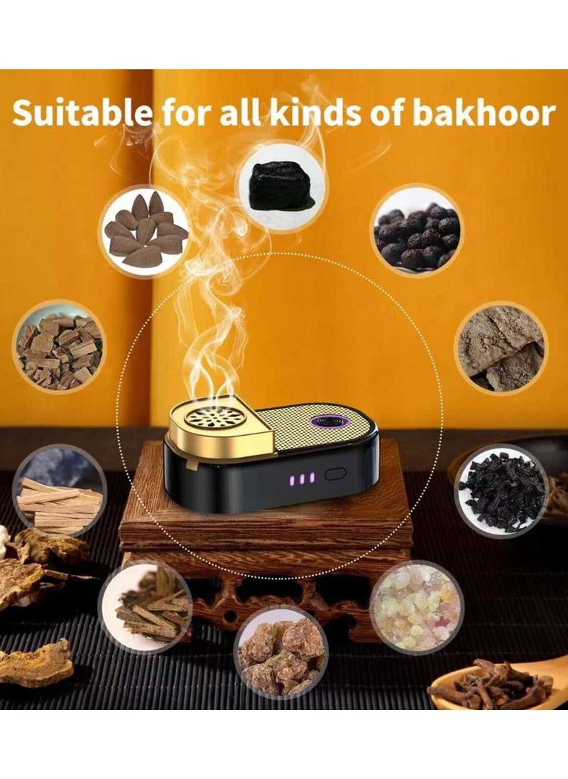 Bukhoor Portable electric incense burner and Mini smart oud burner  - Image 4