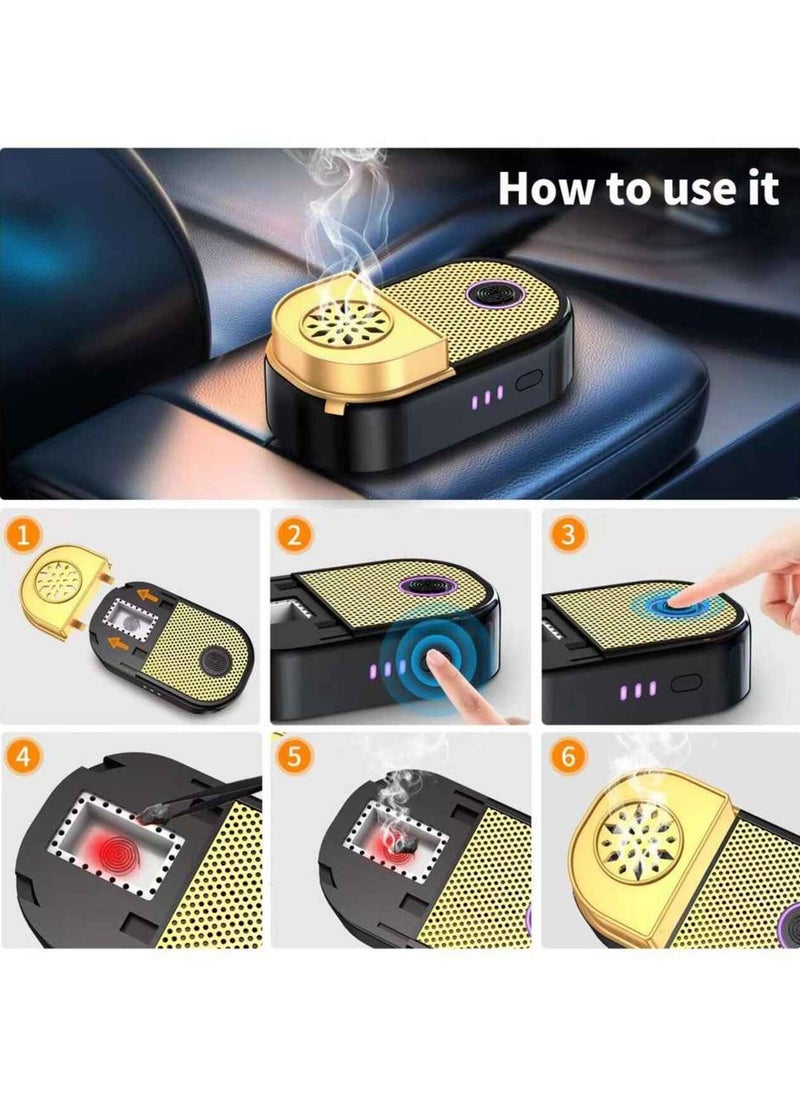 Bukhoor Portable electric incense burner and Mini smart oud burner  - Image 3