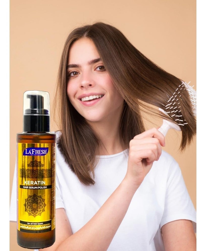 LA FRESH Keratin Hair Serum And Polish 100 ml - Image 2