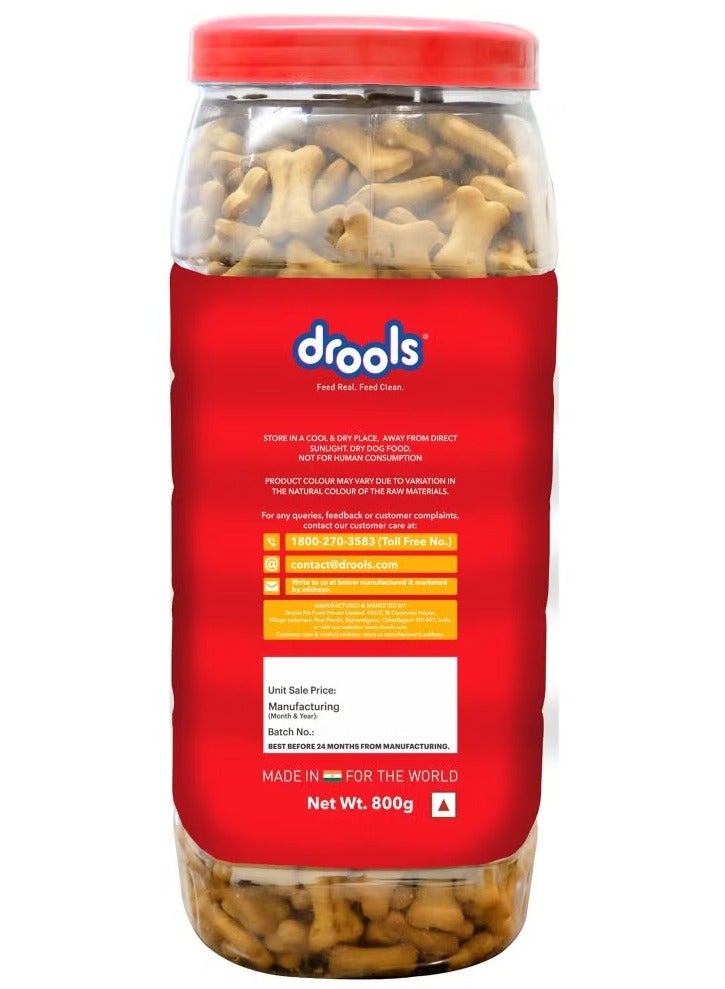 Drools Chicken and Egg Oven Baked, Crunchy, Adult Dog Treat Biscuits 800 g - Image 3