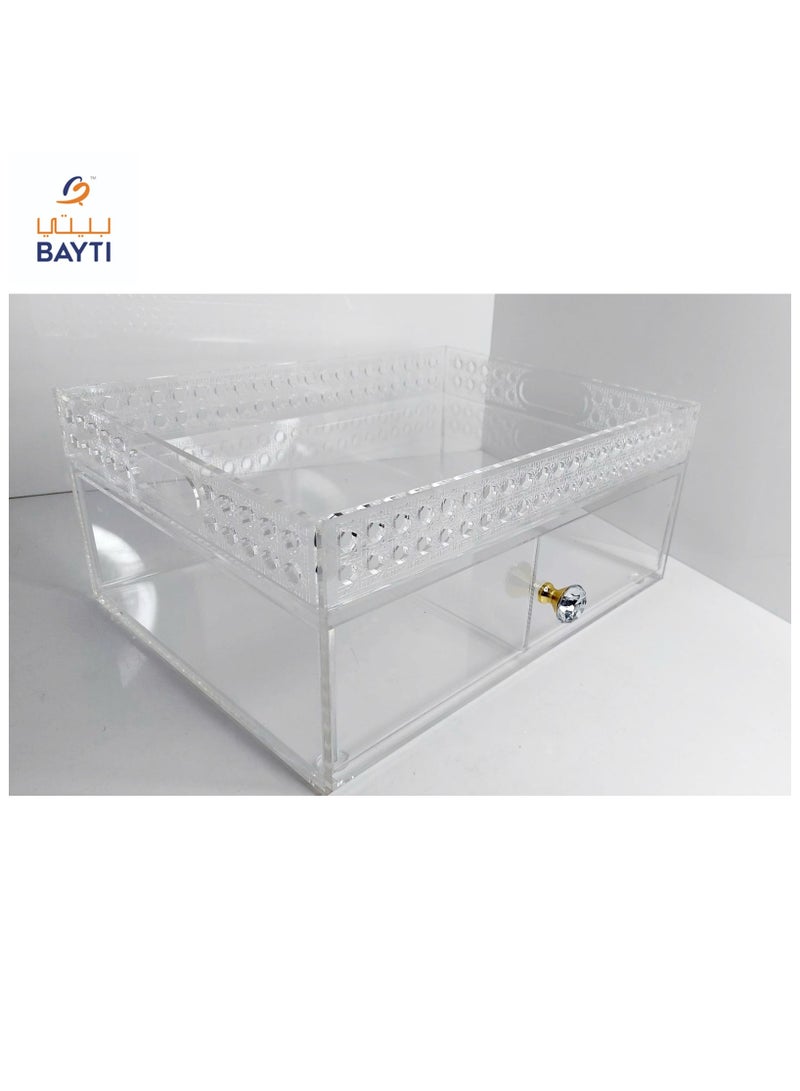 Bayti H.H. Strudel BAD 58 Drawer for Cups & Dallah Clear - Image 2