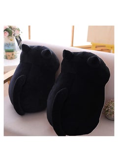KASTWAVE 10Inch Black Cat Plush Pillow Cat Stuffed Animal Plushies  Kitten Toys Sleeping Hugging Pillow Soft Cushion for Girls Kids Women 1PC  - Image 4