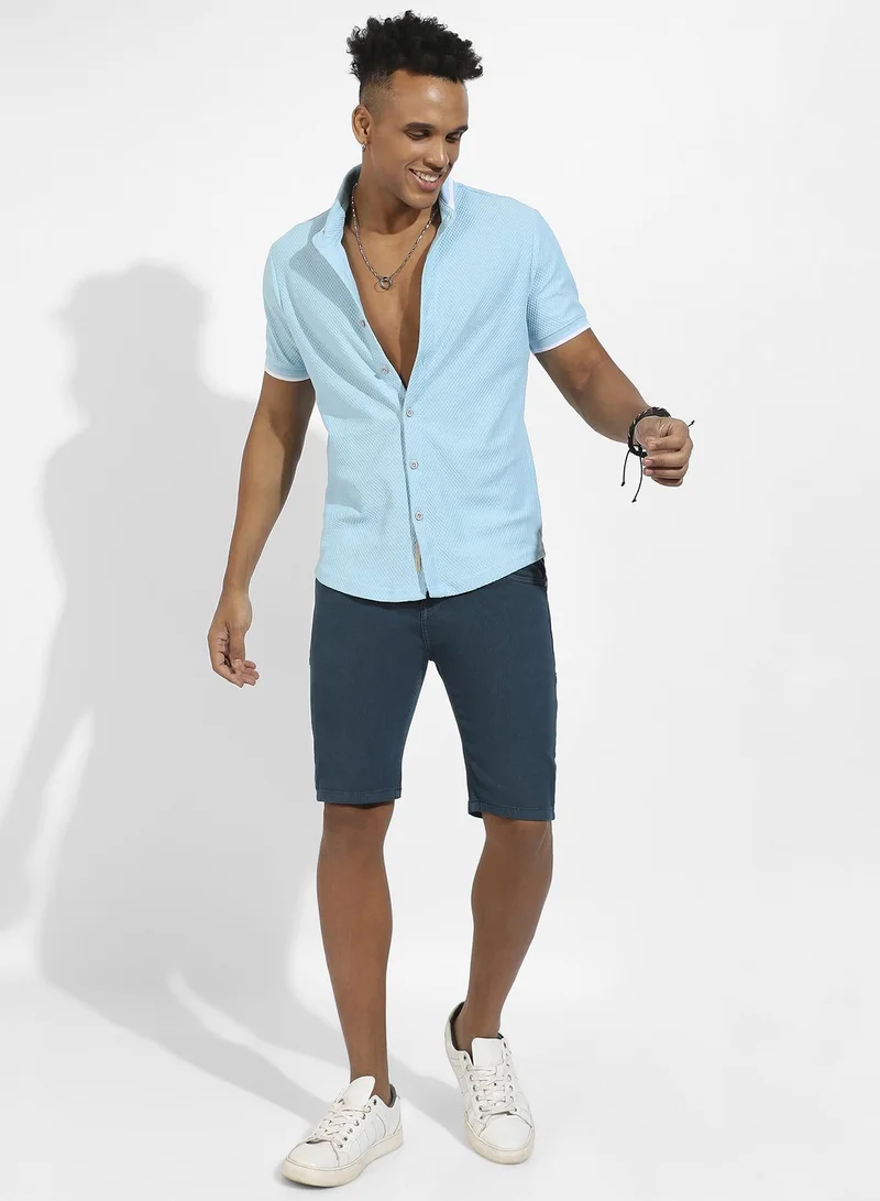 CAHOOT  Honeycomb Knit Shirt for Men | Best Price UAE
