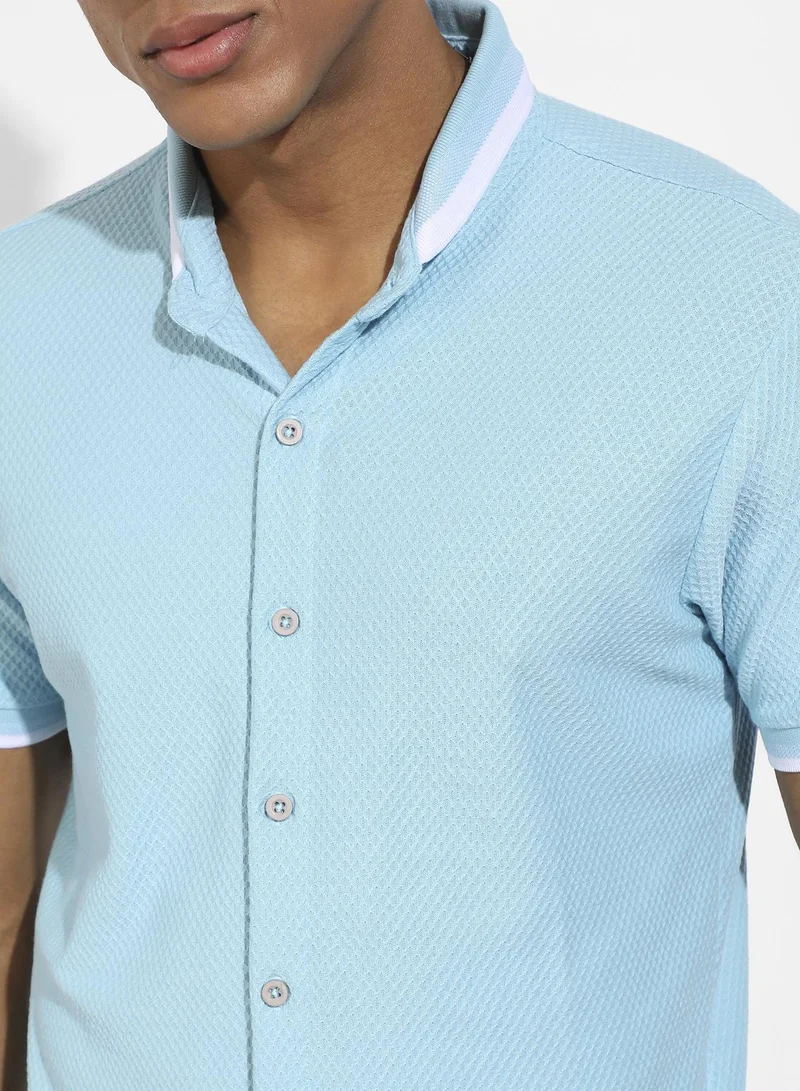 CAHOOT  Honeycomb Knit Shirt for Men | Best Price UAE