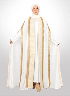 Zmurud chiffon Bisht - Embroidery Ribbon  - Image 4
