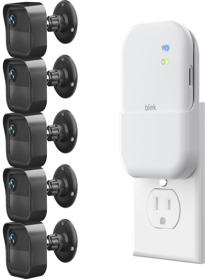 Aaeytby All-New Blink Outdoor Camera Surveillance Mount, 5 Pack Weatherproof Protective Housing and 360 Degree Adjustable Mount for Blink Outdoor 4th & 3rd Gen Cam - Image 1