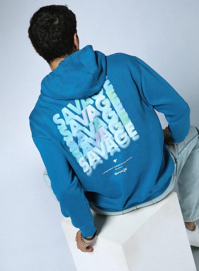 Hubberholme Blue Sweatshirt For Men - Image 2
