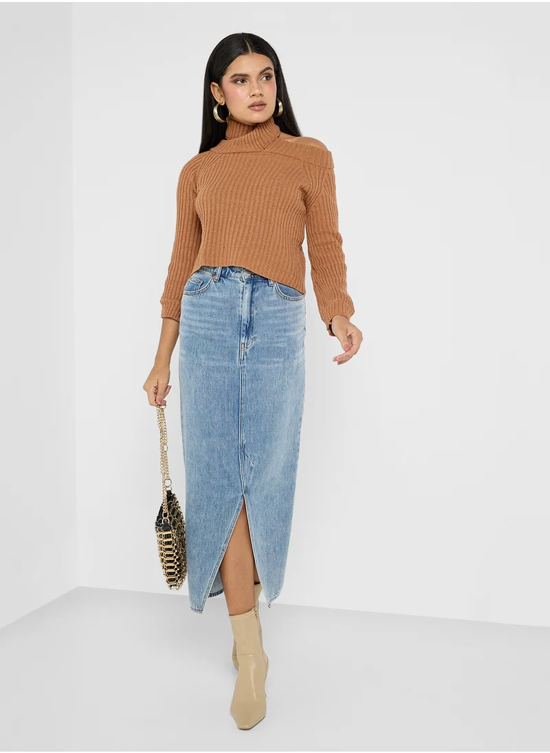 ELLA Cold Shoulder Jumper