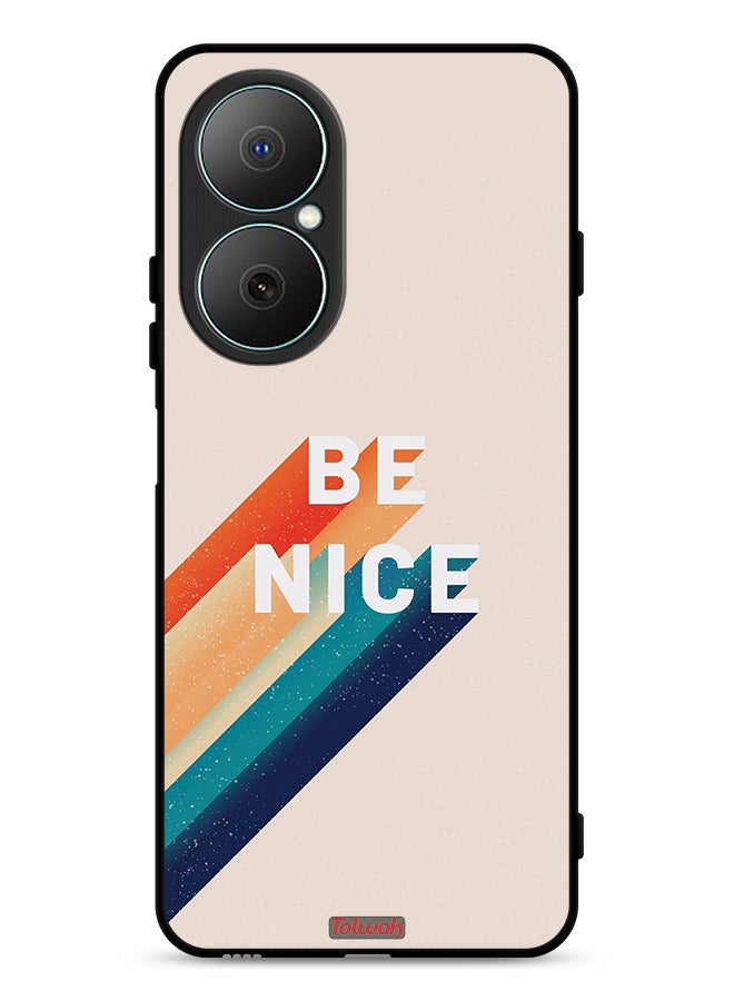 Tolwak Huawei Nova Y73 Protective Case Cover Be Nice