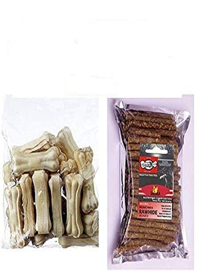 سكورا مجموعة عظام المضغ وأعواد المضغ للكلاب من سكورا (متعددة الألوان) - Image 1