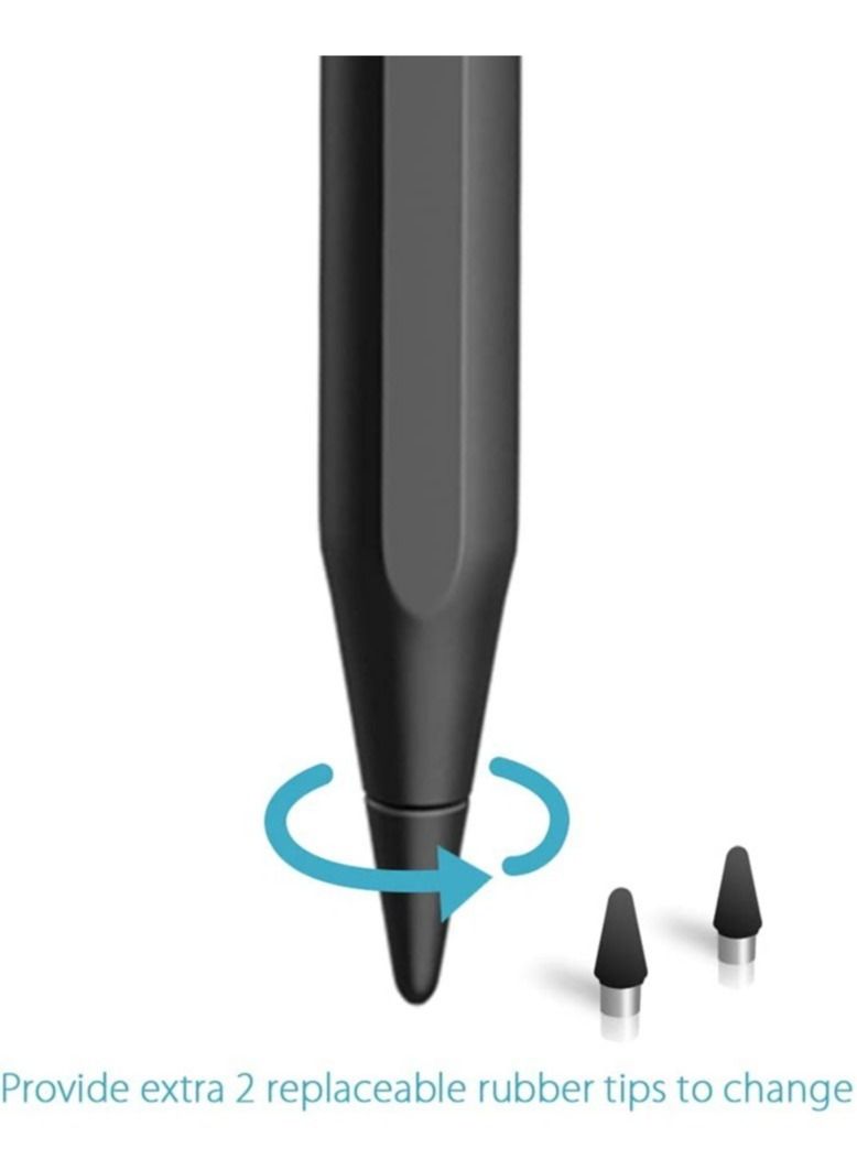 إلترازون Upgraded Stylus Pen for Touch Screens, Rechargeable Phone Pen for Android & iOS Compatible with iPhone/iPad/Pro/Mini/Other Tables & Smart Phone  - Image 4