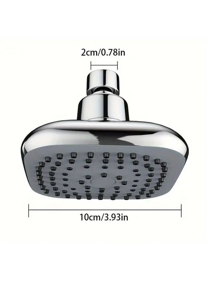 Fixed Showerhead Square Top Shower for Bath or Bathtub Wall Mounted 16 Spray Modes 11 Festival Settings Suitable for 10 People Easy Installation Silvery - Image 3