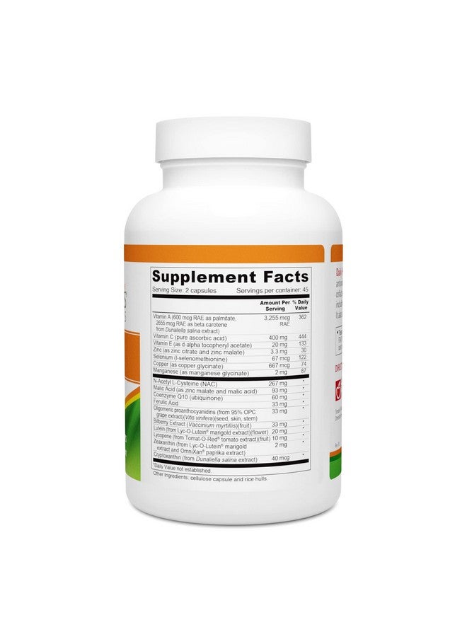 Wellness Resources Daily Protector Eye & Immune Lutein Lycopene Zeaxanthin Cryptoxanthin Bilberry And More For Eye Immune And Skin Health - Image 3