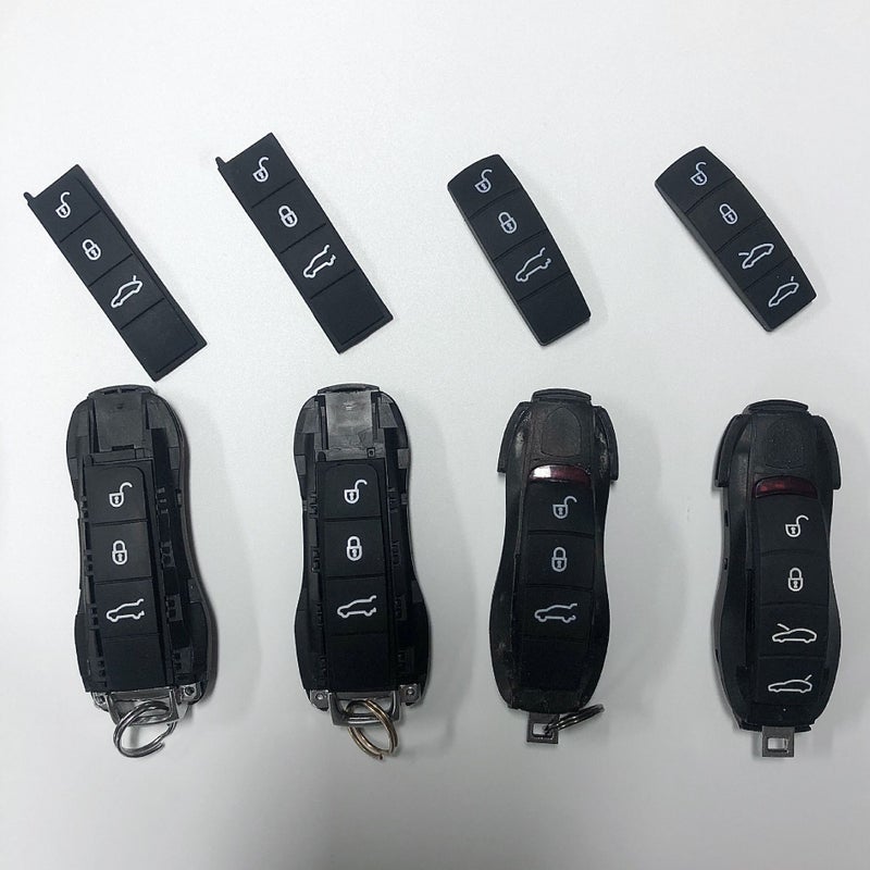 Suitable For Porsche 911 Smart Card Button Leather Porsche Remote Control Modification Replacement Button Leather - Image 5