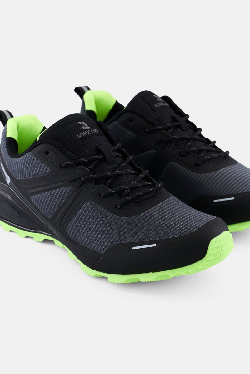 Nordland Men Lace Up Outdoor Shoes, Black - Image 3