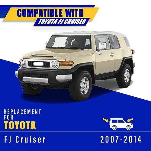 Rooppa 4 wipers Replacement for 2007-2014 Toyota FJ Cruiser, Windshield Wiper Blades Original Equipment Replacement - 16"/14"/14"/10" (Set of 4) U/J HOOK - Image 5