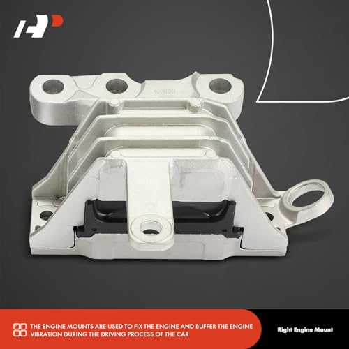 A-Premium 2PCS Engine Motor Mount and Transmission Mount Set Compatible with Chevrolet Impala 2014-2020 & Buick LaCrosse 2010-2016, Allure 2010 & Cadillac XTS 2013-2019, Automatic Transmission - Image 4