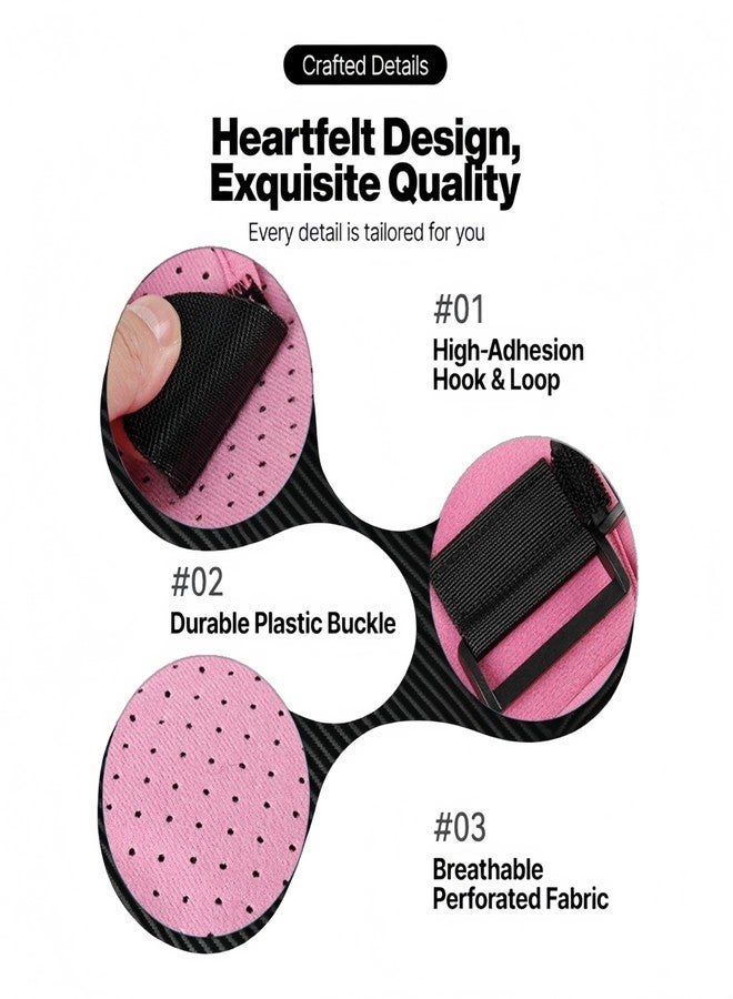 CQSMY Plantar Fasciitis Night Splint for Women & Men, Adjustable Single Pull Strap Dorsiflexion Brace for Plantar Fasciitis Relief, Foot Drop, Achilles Tendonitis & Heel Pain (1PC,Pink) - Image 3