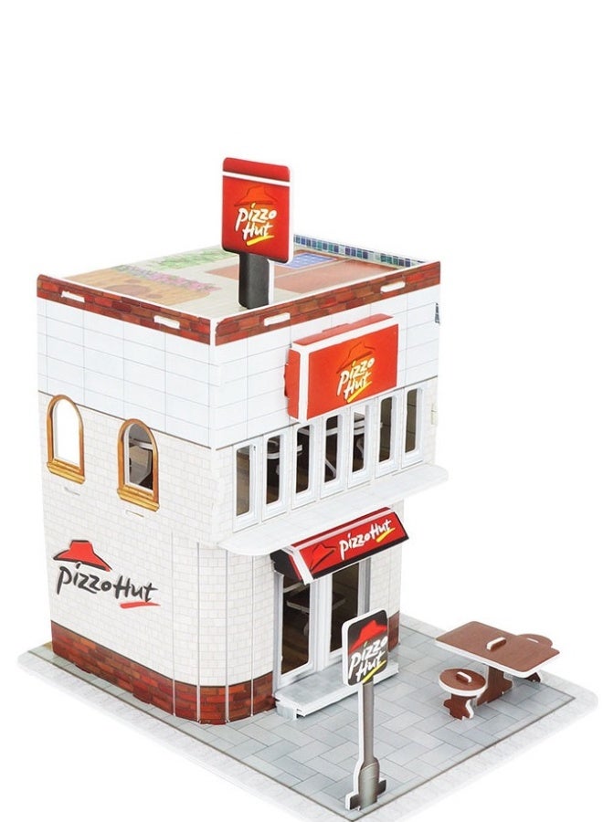 بيوينتي بازل ثلاثي الأبعاد مشهد شارع ثلاثي الأبعاد