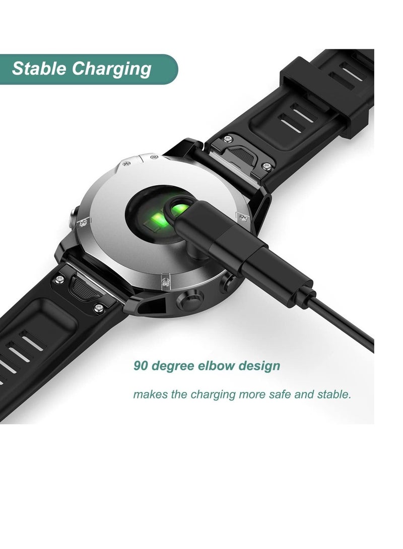 erorex Watch Charger USB C Adapter Charging Cable Converter for Garmin Fenix 7X 7S 7 Approach S10 S40 S42 S62  - Image 3