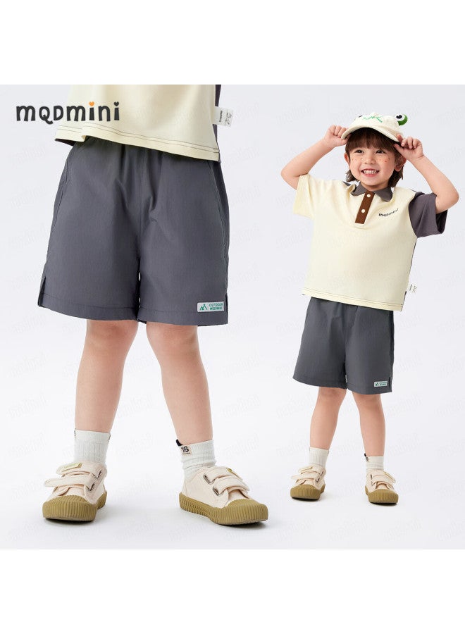 Mqdmini Kids Quick Dry Shorts Boys Girls Sports Casual Shorts Lightweight Summer - Image 2