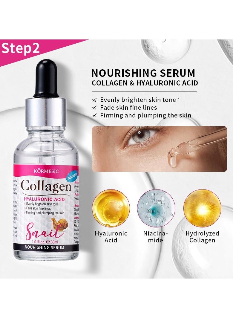 Kormesic مصل الحلزون 30 مل - تغذية عميقة وإصلاح الخطوط الدقيقة - Image 2